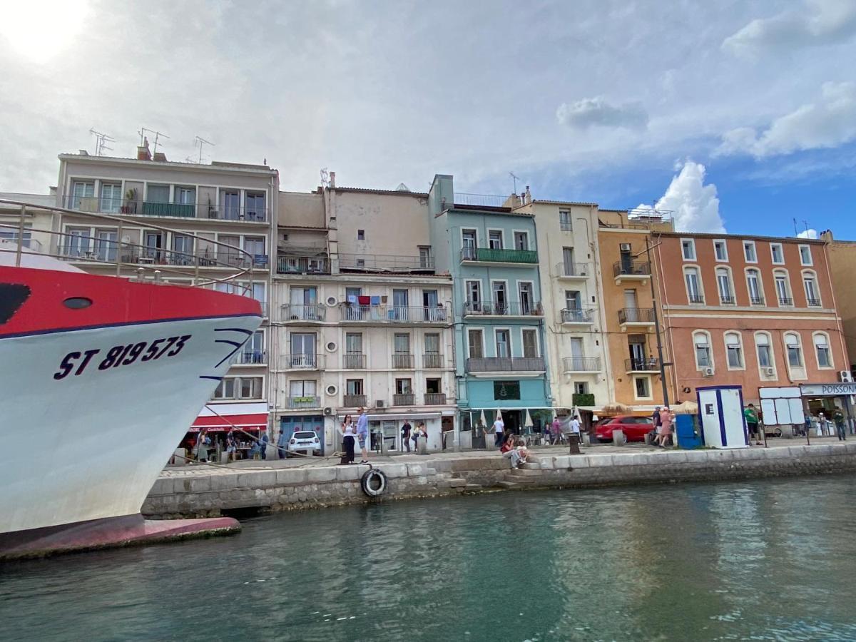 Le Petit Bijou Sete, Quatre Appartements Au Centre Ville, Trois Avec Vue Canal Экстерьер фото